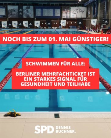 Schwimmen für alle: Berliner Mehrfachticket ist ein starkes Signal für Gesundheit und Teilhabe
