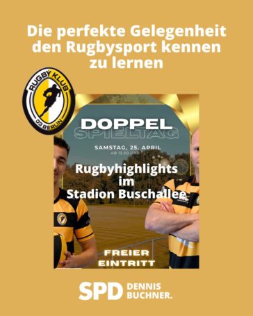 Ein Samstag für den Rugbysport in Berlin mit dem Rugby Klub 03