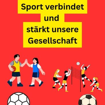 Internationaler Tag des Sports für Entwicklung und Frieden: Sport verbindet und stärkt unsere Gesellschaft