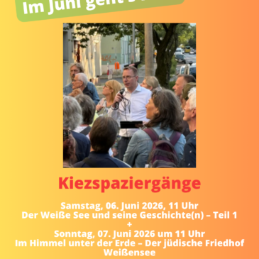 Neue Kiezspaziergänge ab Juni 2026