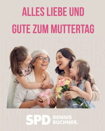Alles Liebe und Gute zum Muttertag