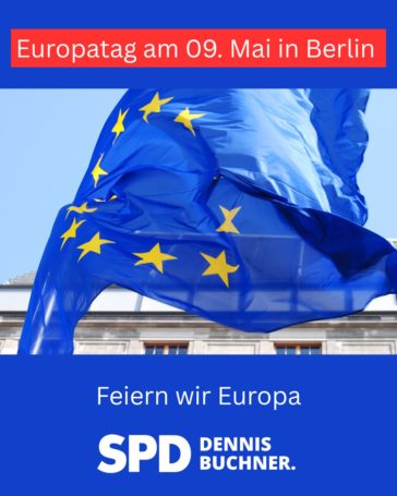 Europatag am 09. Mai in Berlin