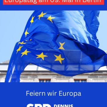 Europatag am 09. Mai in Berlin