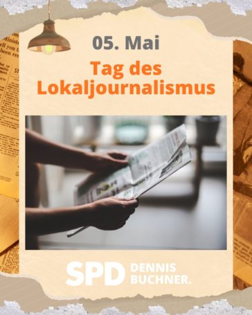 05. Mai – Tag des Lokaljournalismus