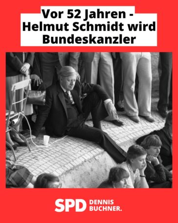16. Mai 1974 – Helmut Schmidt wird zum Bundeskanzler gewählt