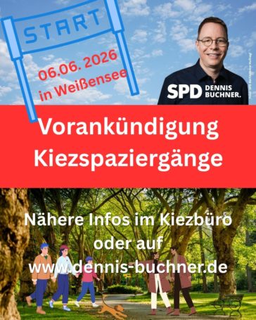 Vorankündigung meiner Kiezspaziergänge