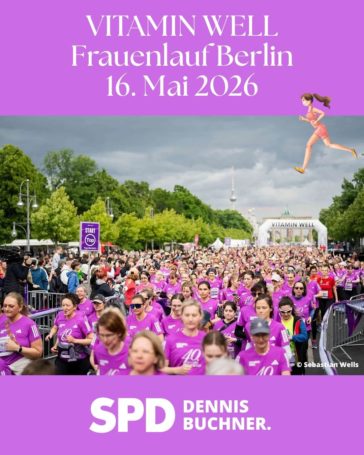 VITAMIN WELL Frauenlauf Berlin am 16. Juni 2026