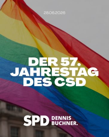 57. Jahrestag des Christopher-Street-Days