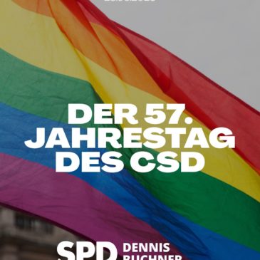 57. Jahrestag des Christopher-Street-Days