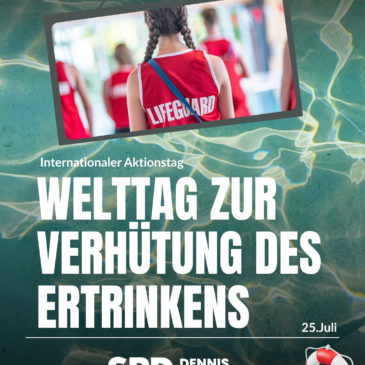 25. Juli: Internationaler Tag zur Prävention vor Ertrinken