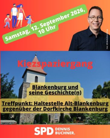 12. September 2026 – Kiezspaziergang Blankenburg und seine Geschichte(n)