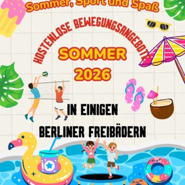 Sommer, Sport und Spaß: Kostenlose Bewegungsangebote in einigen Berliner Freibädern