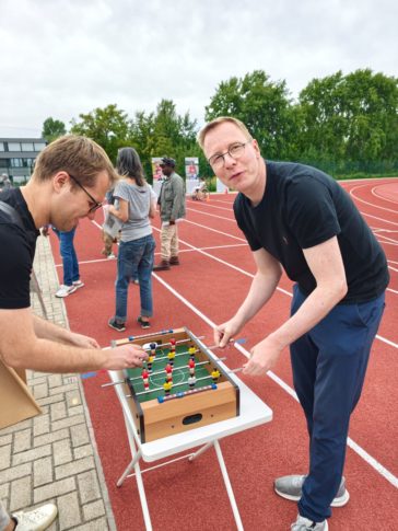 Sportfest der Vielfalt im Sportpark Rennbahnstraße in Weißensee