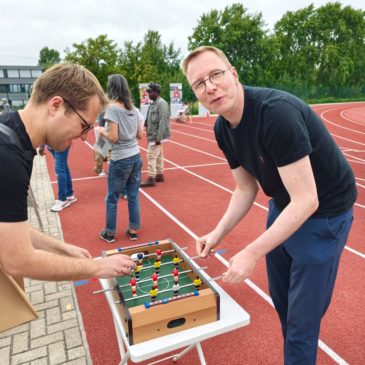 Sportfest der Vielfalt im Sportpark Rennbahnstraße in Weißensee