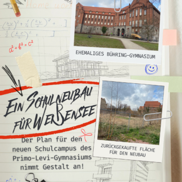 Campusplan Primo-Levi-Gymnasium nimmt Gestalt an: Ein Meilenstein für den Schulneubau in Weißensee