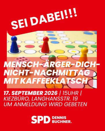 Mensch-Ärgere-Dich-Nicht-Nachmittag am 17.09.2026