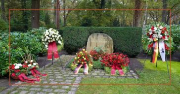 Kranzniederlegung zum 34. Todestag von Willy Brandt